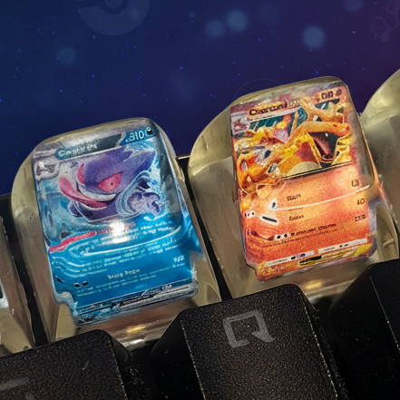 Custom Pokémon Card Keycap - fondo TCG