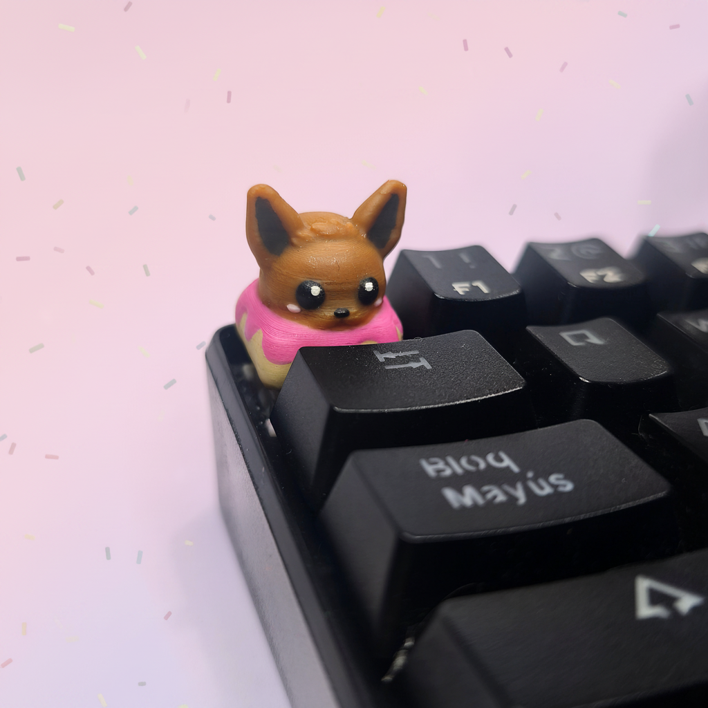 Eevee pink teclado lateral