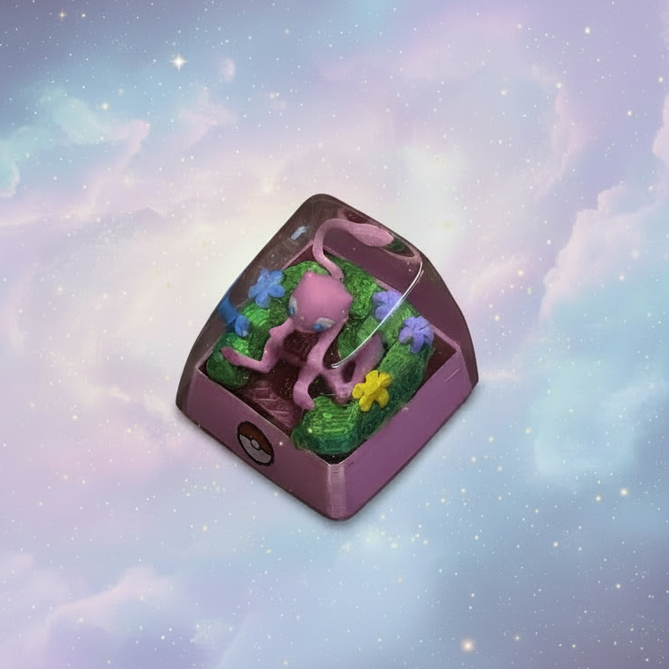 Mew Keycap - Iluminación adaptada