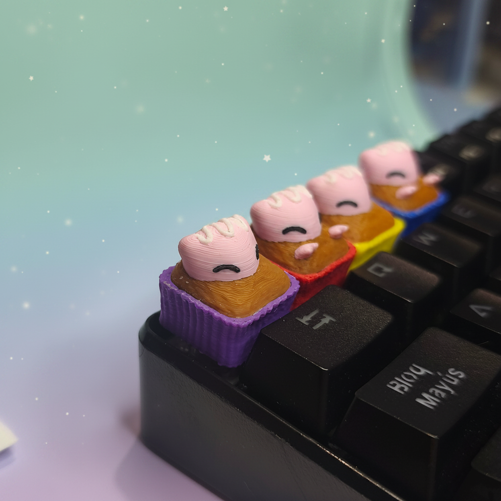Mews en teclado - lateral