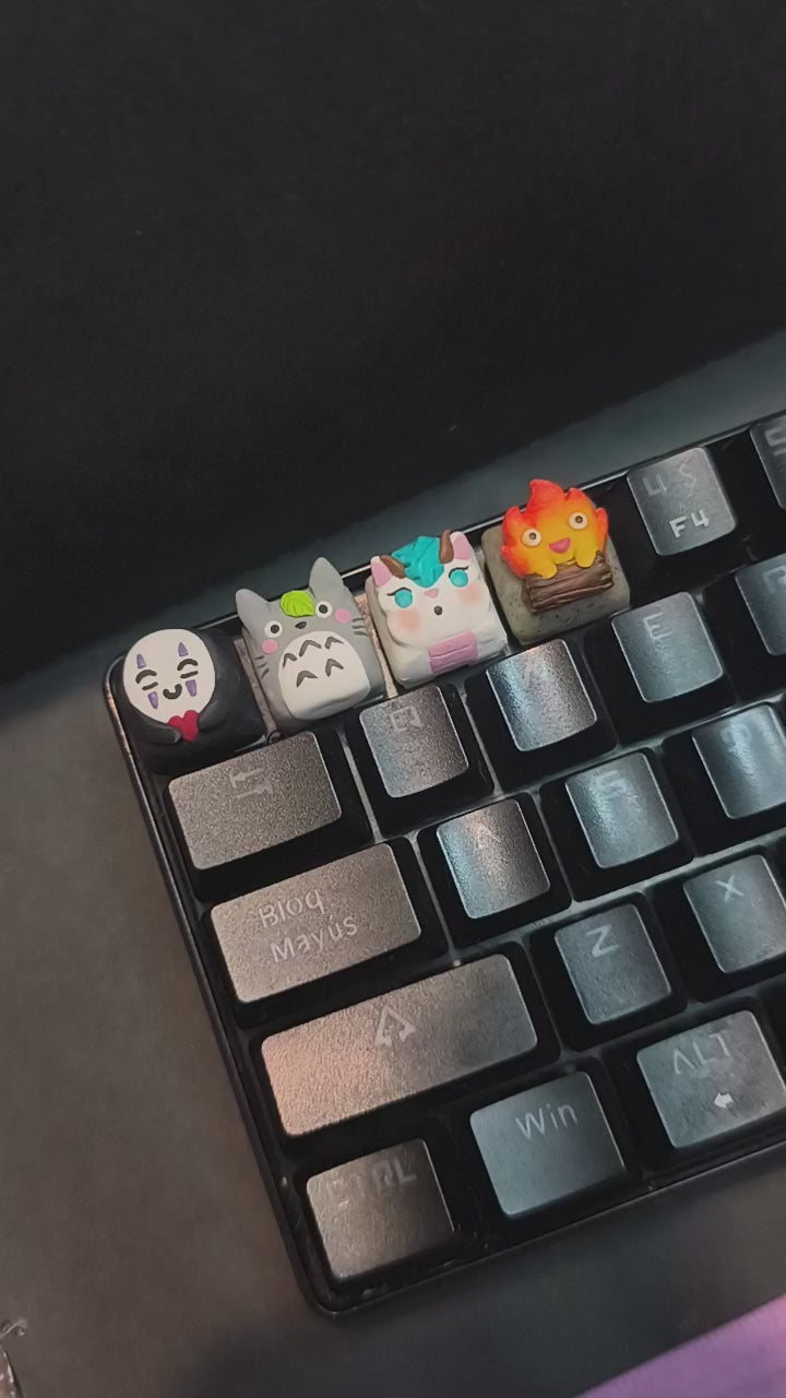 Ghibli Collection Vol. 2 - Sin cara, Totoro, Haku, Calcifer