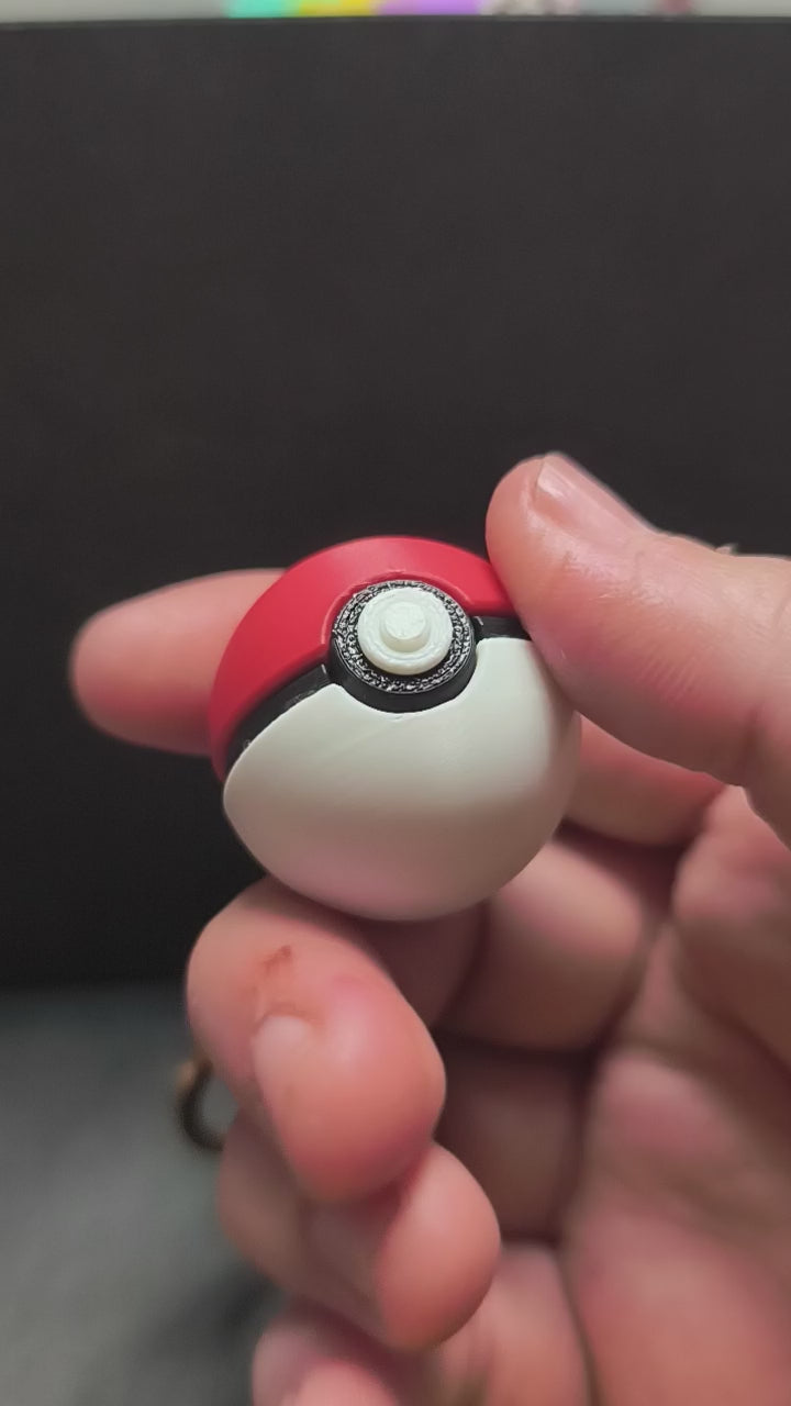 Llavero Clicker Pokeball