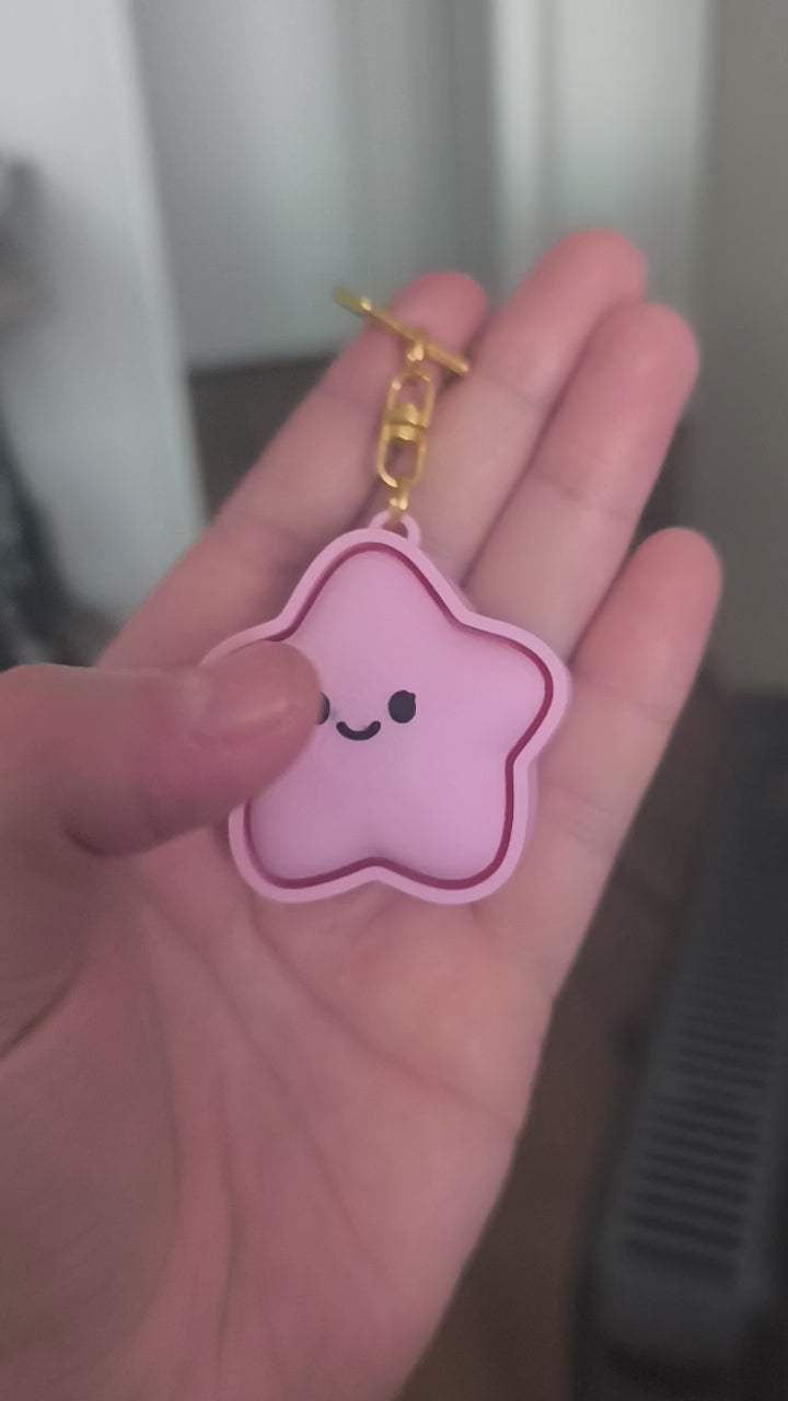 Estrellita clicker llavero