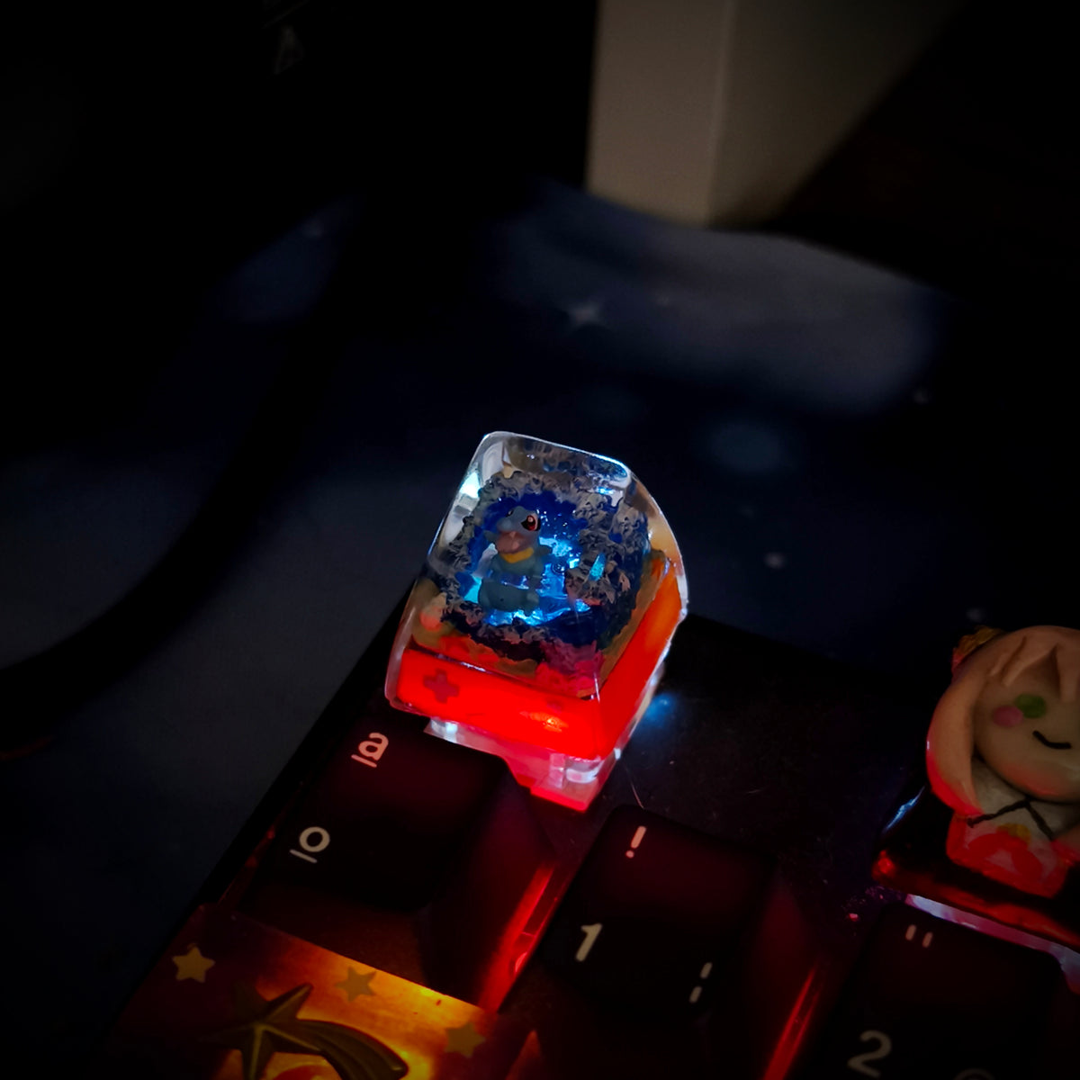 Totodile diorama oceánico