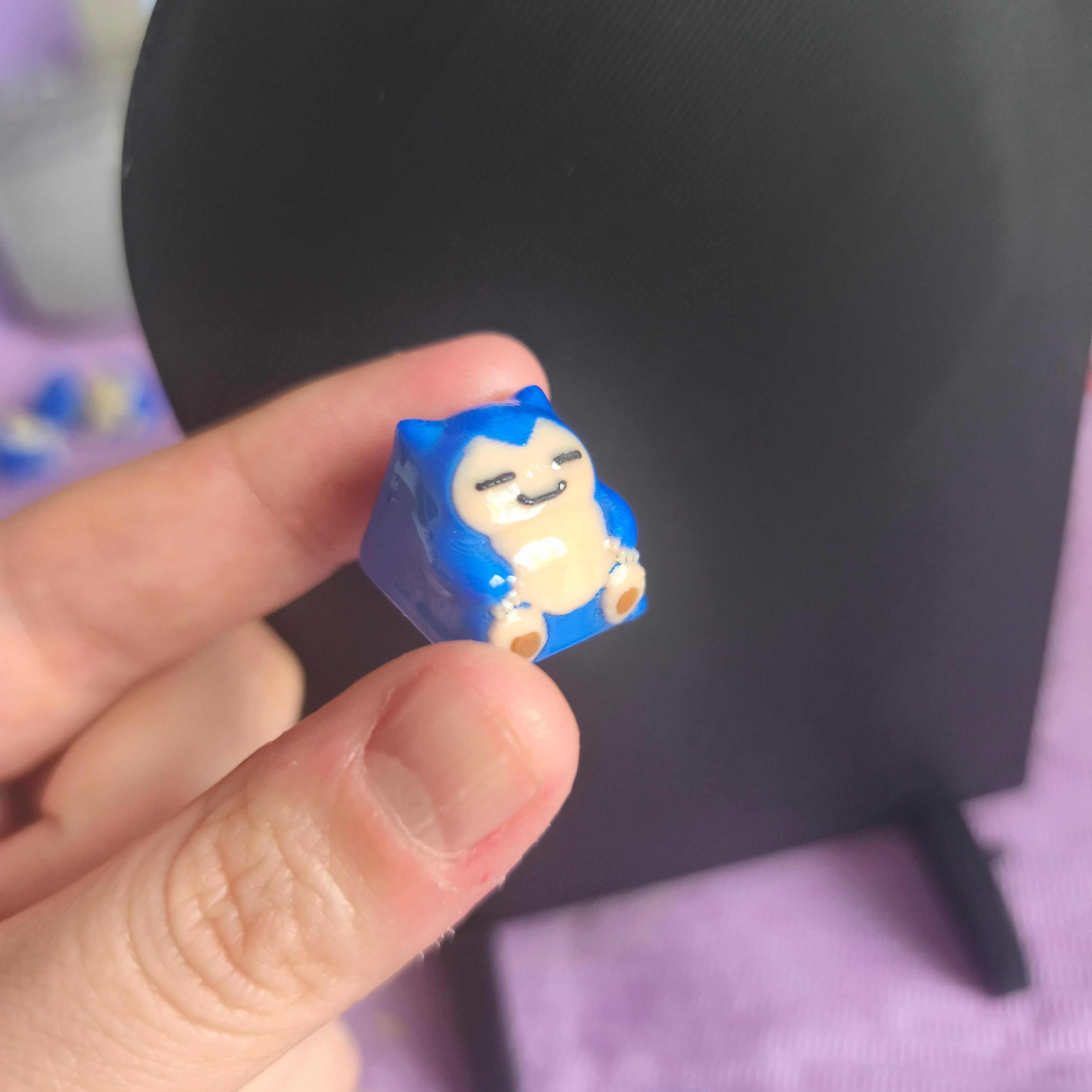 Snorlax · Keycap Artesanal