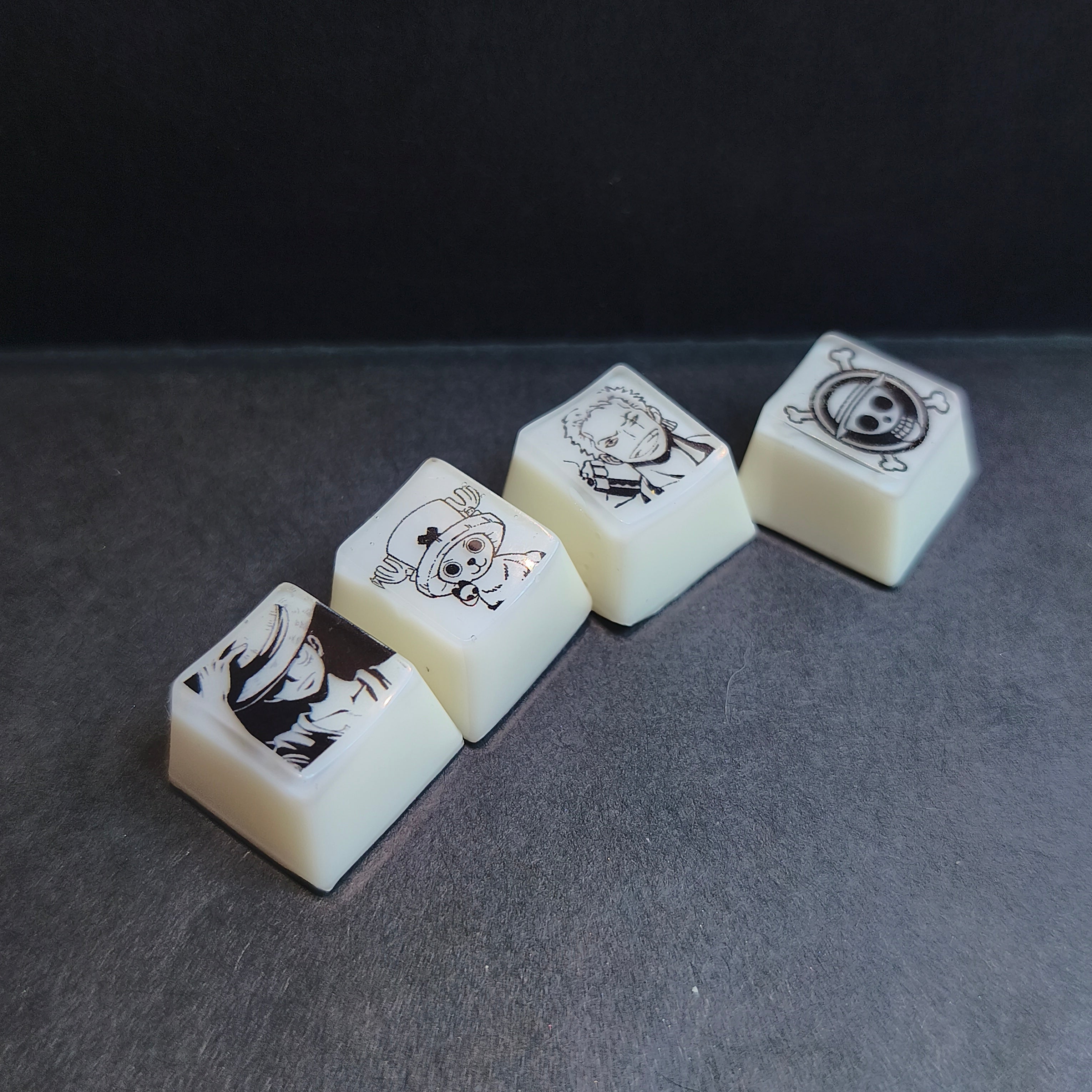 ONE PIECE Keycaps Manga Style
