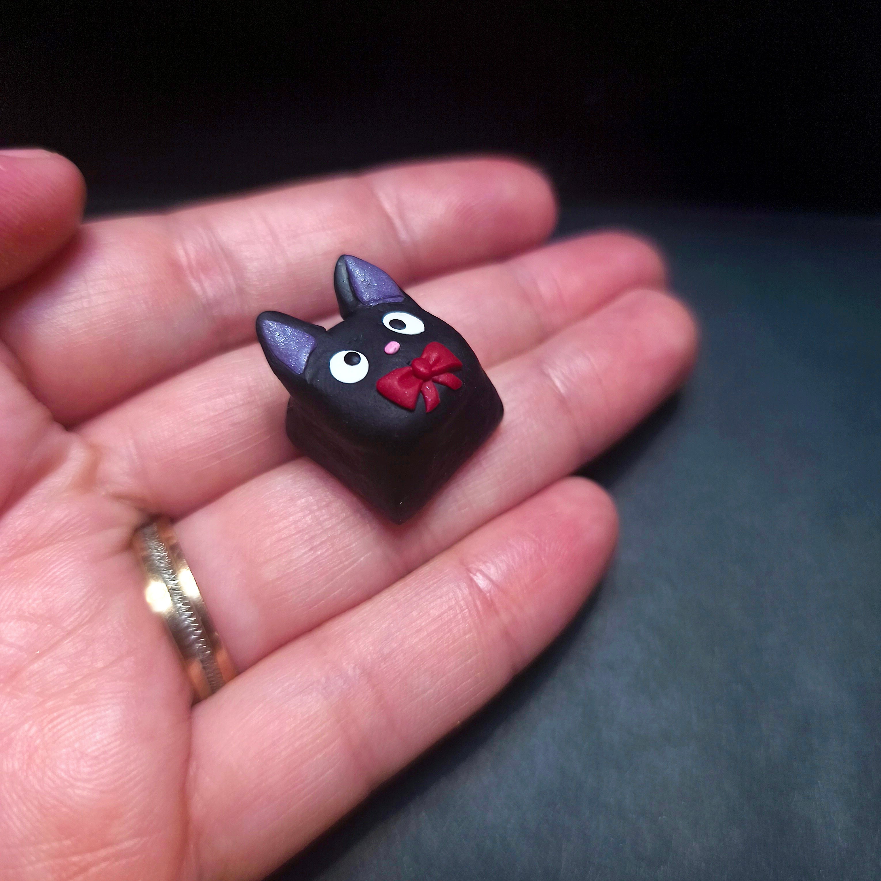 Colección Gatos de Studio Ghibli – Keycaps Artesanales