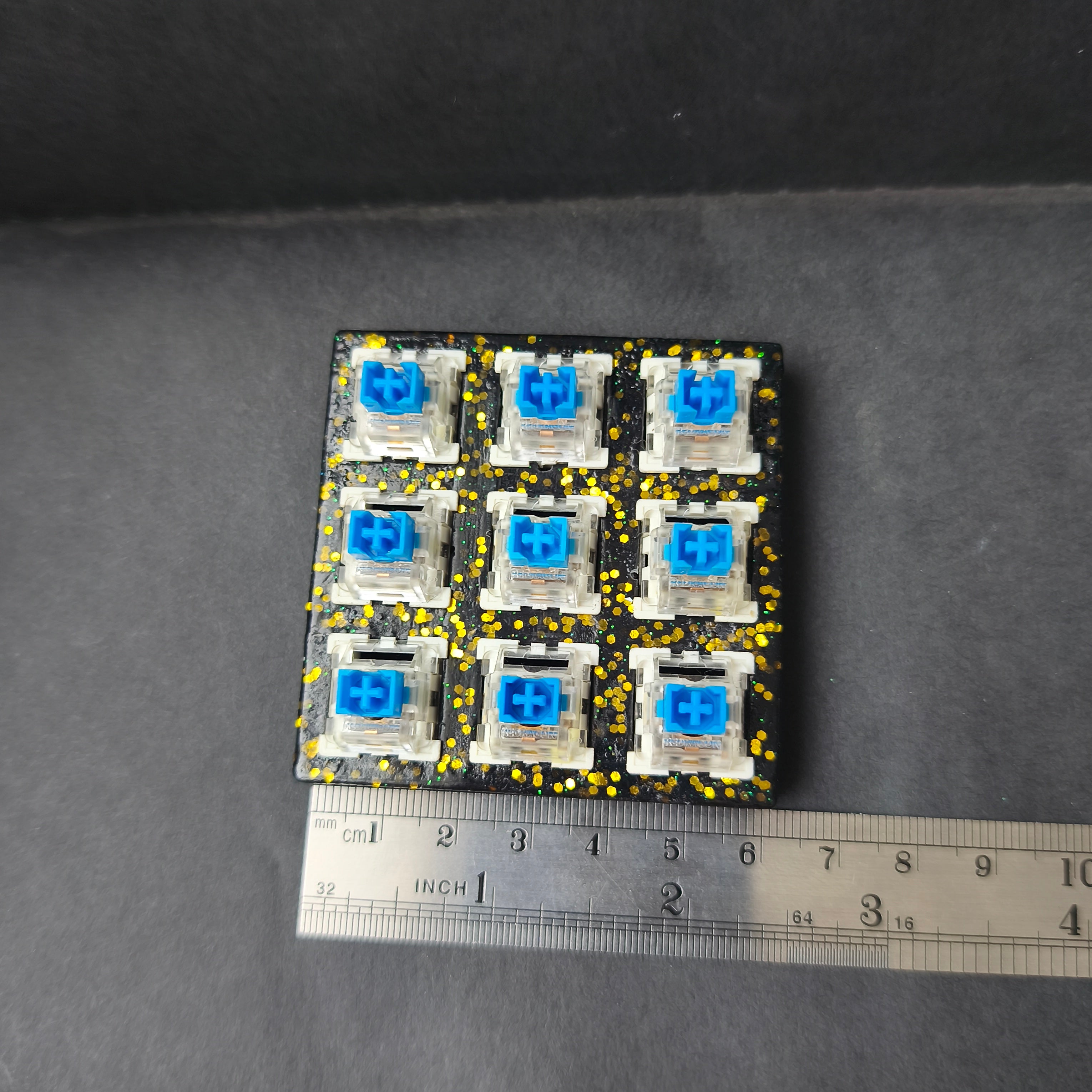 Clicker Antiestrés 9 espacios con switches