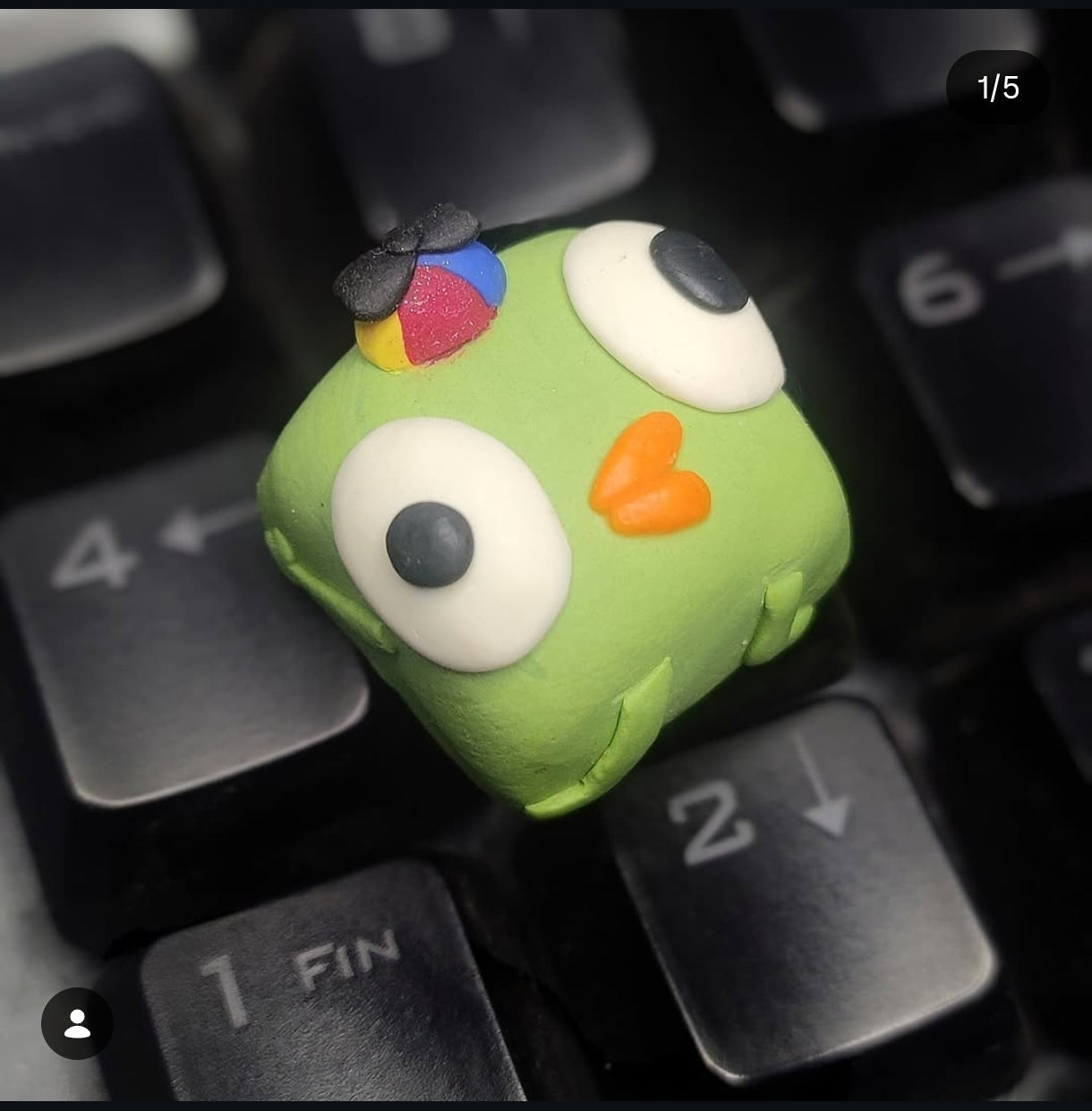 Tecla Custom Chibi 3D (Perfil Cherry)