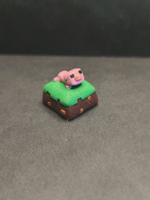 Minecraft Keycaps Animalitos Cute