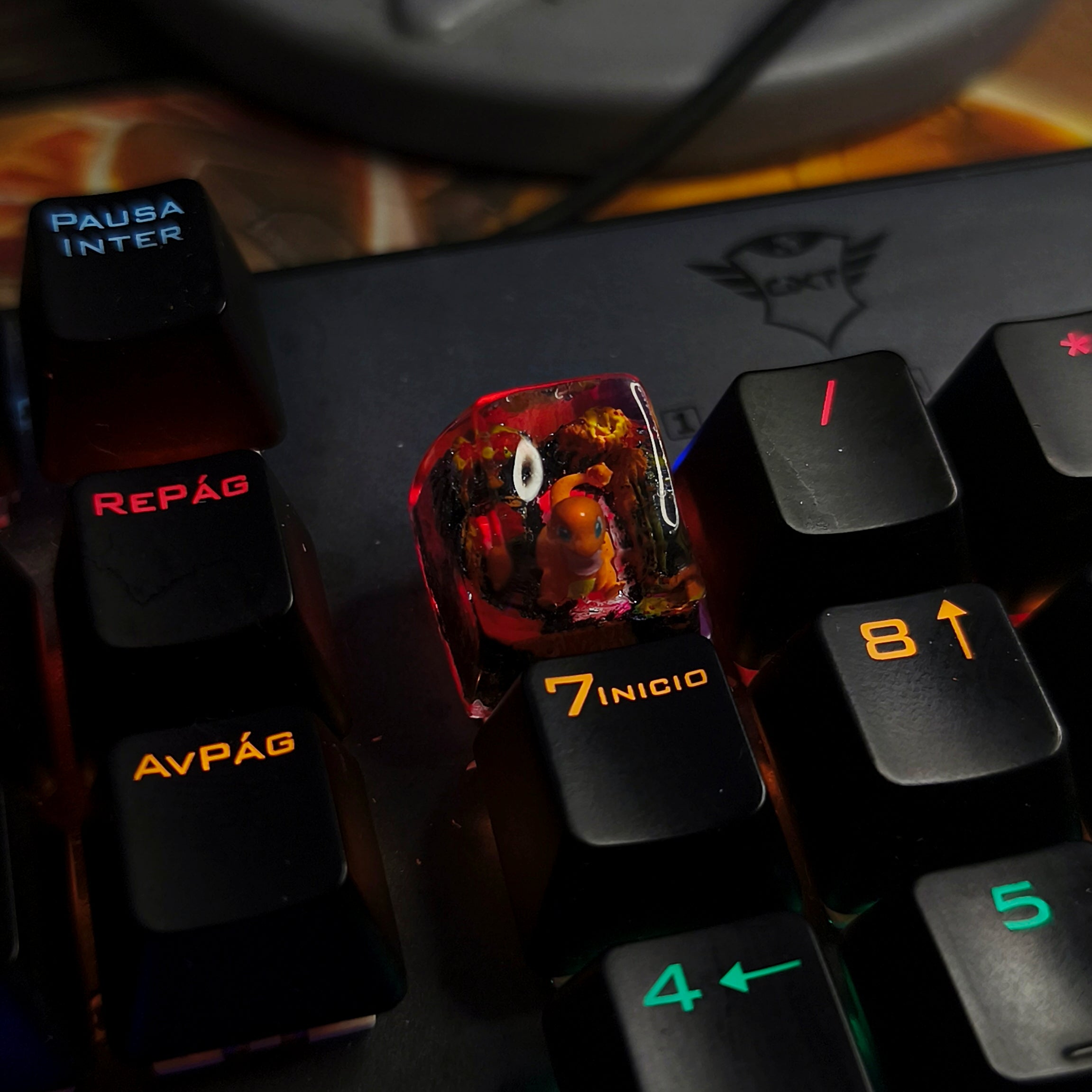 Charmander Diorama Keycap