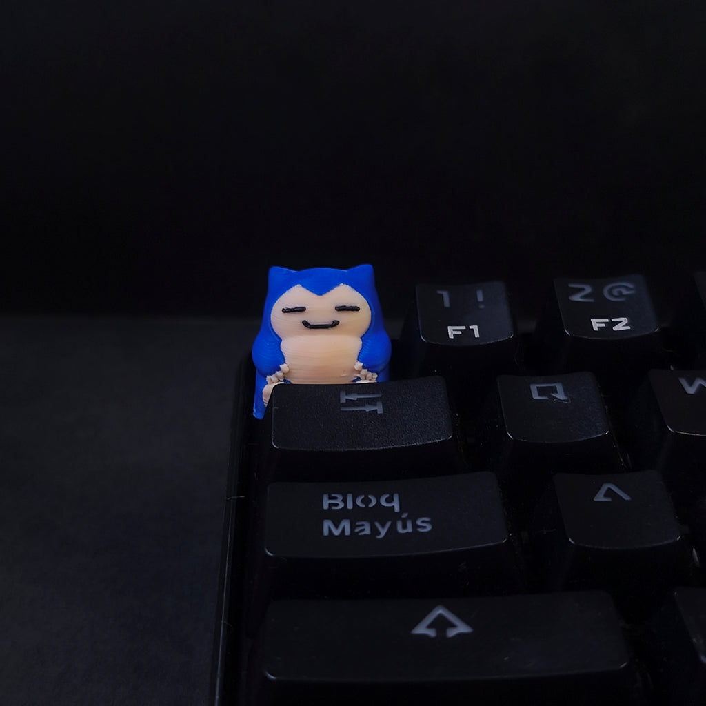Snorlax · Keycap Artesanal