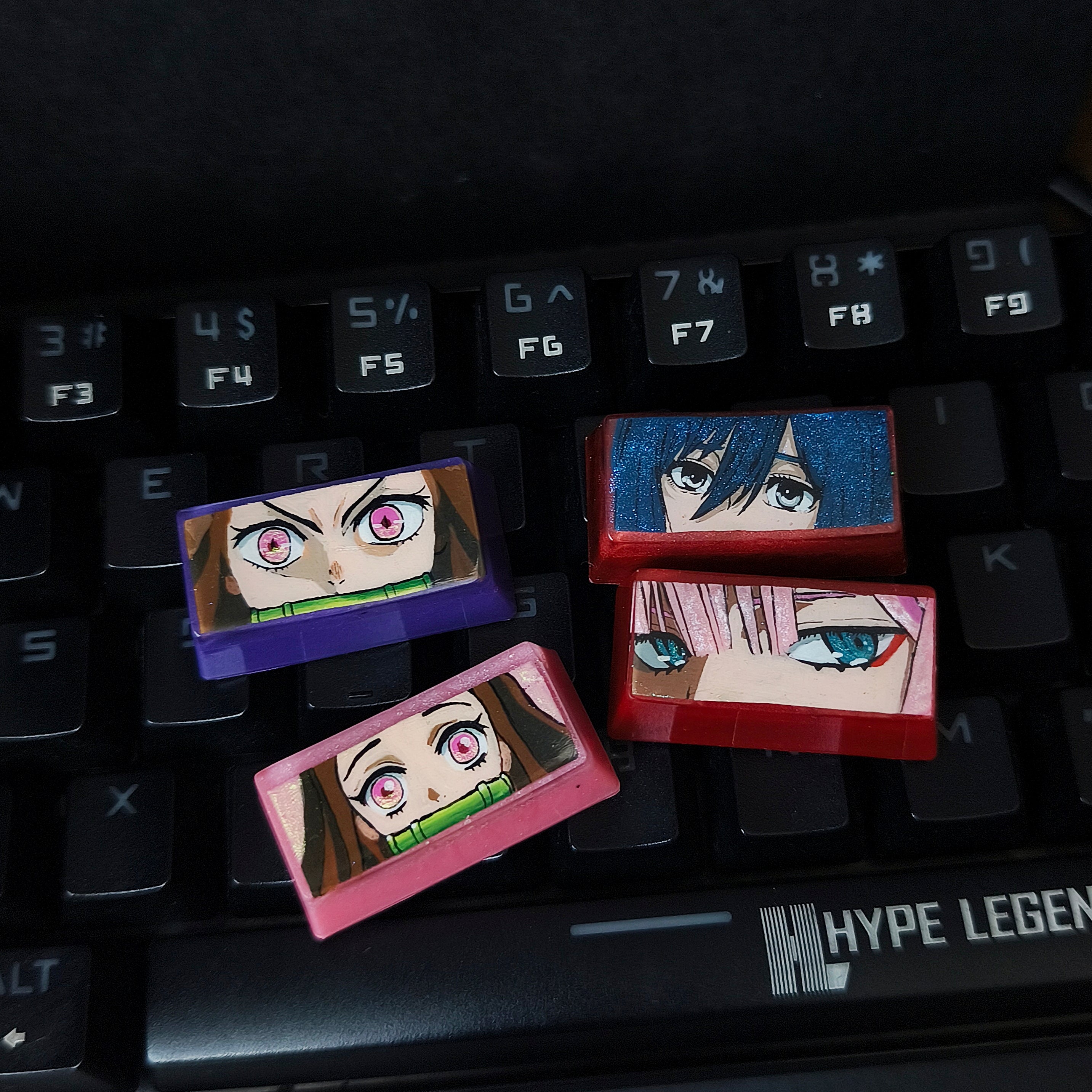 Backspace Anime Keycaps