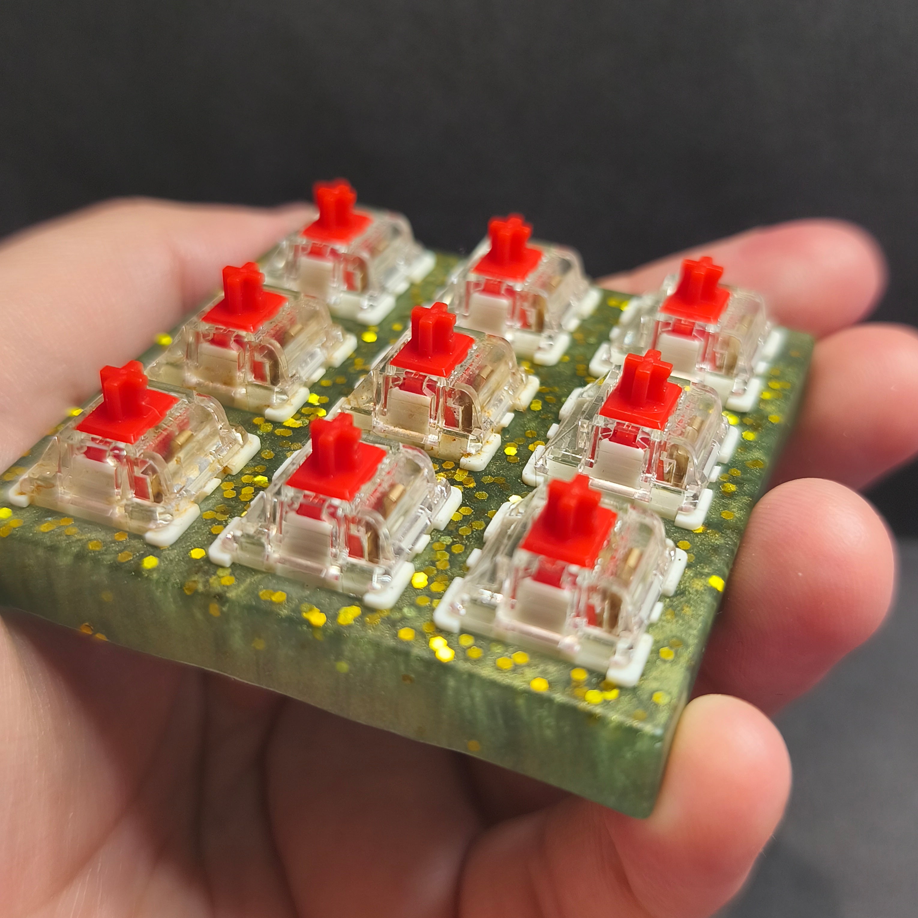 Clicker Antiestrés 9 espacios con switches