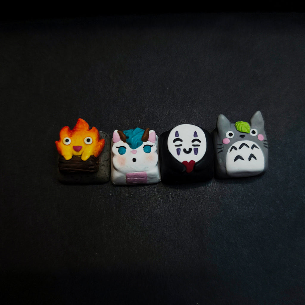 Ghibli Collection Vol. 2 - Sin cara, Totoro, Haku, Calcifer