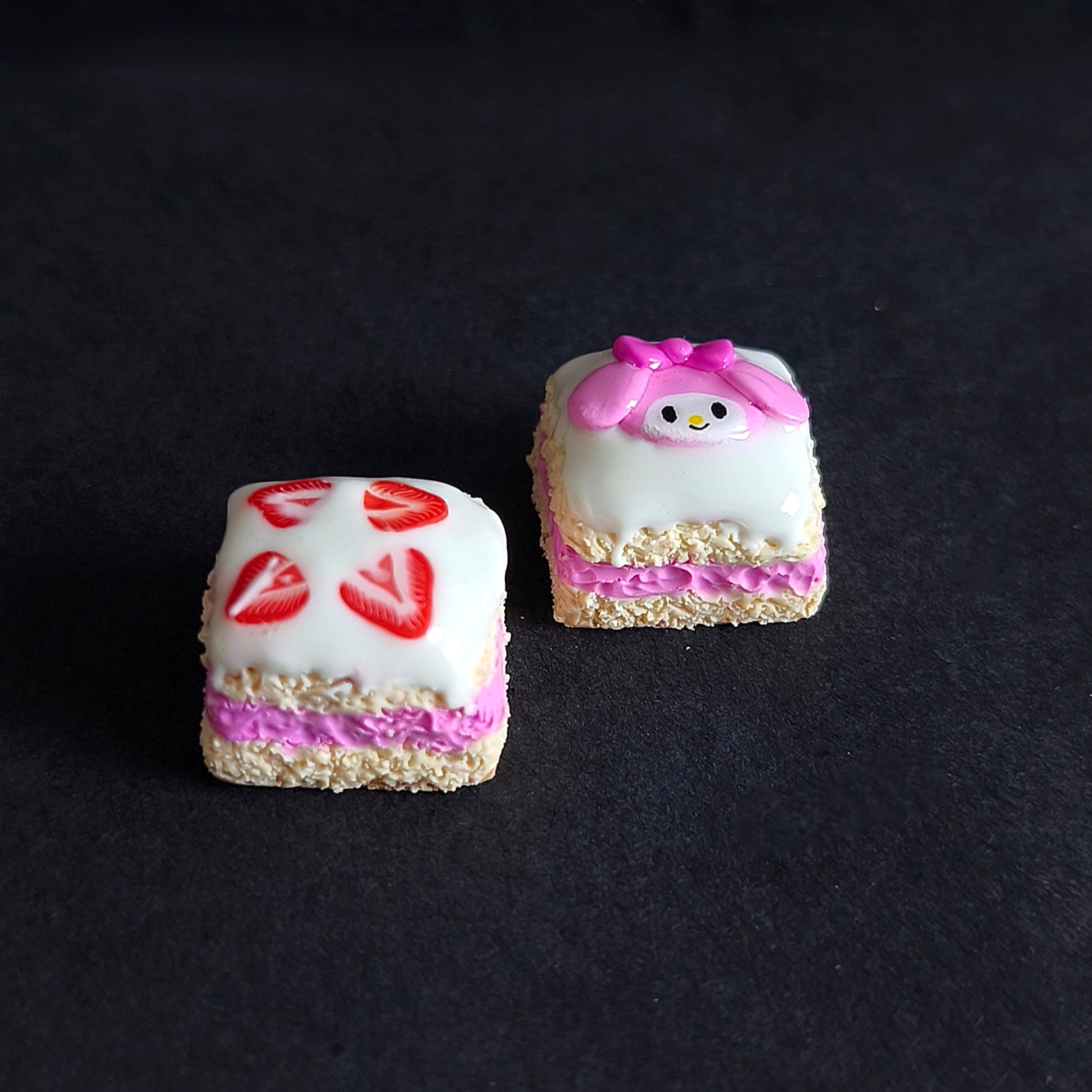 Strawberry Cake & My Melody Keycaps