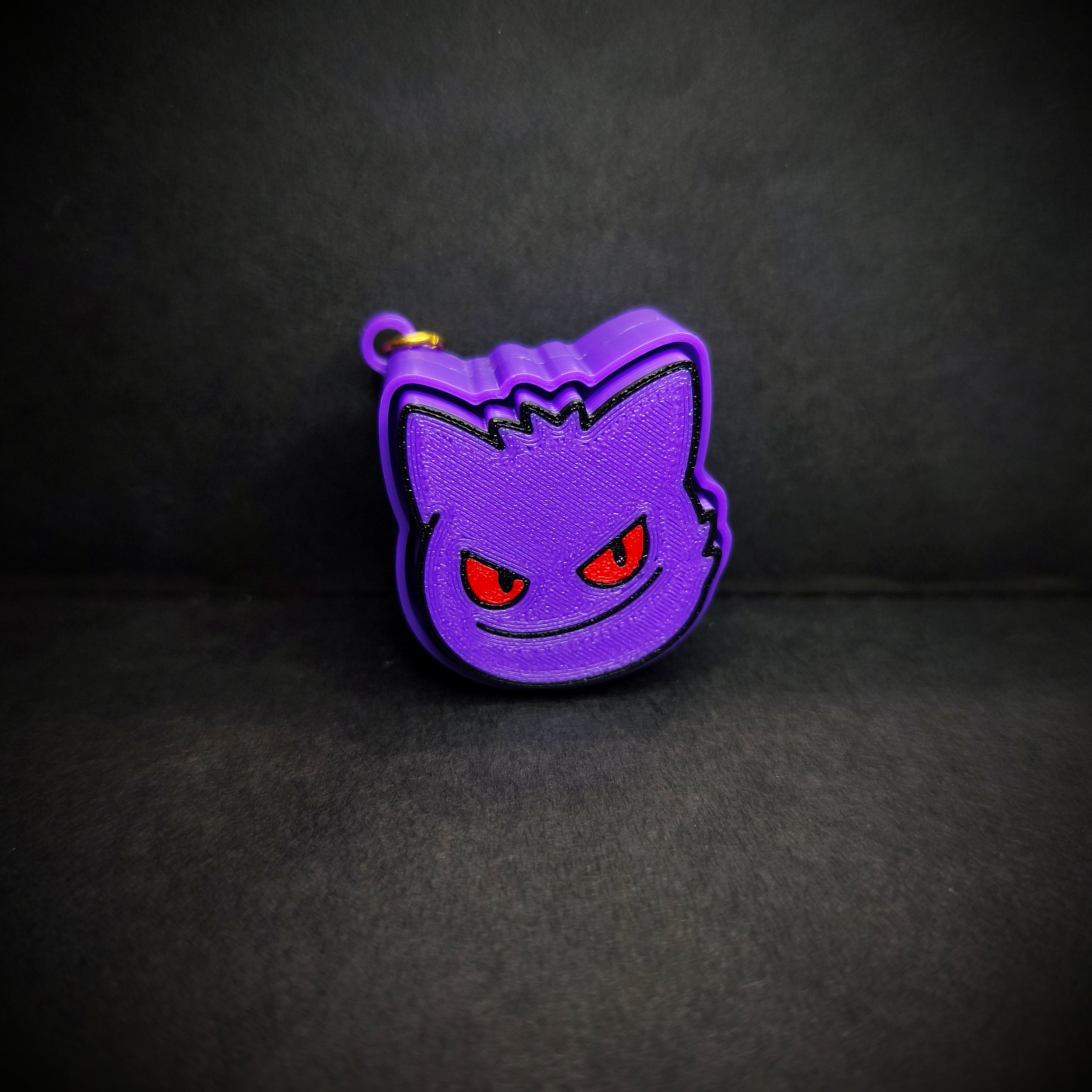 Llavero clicker Gengar moods