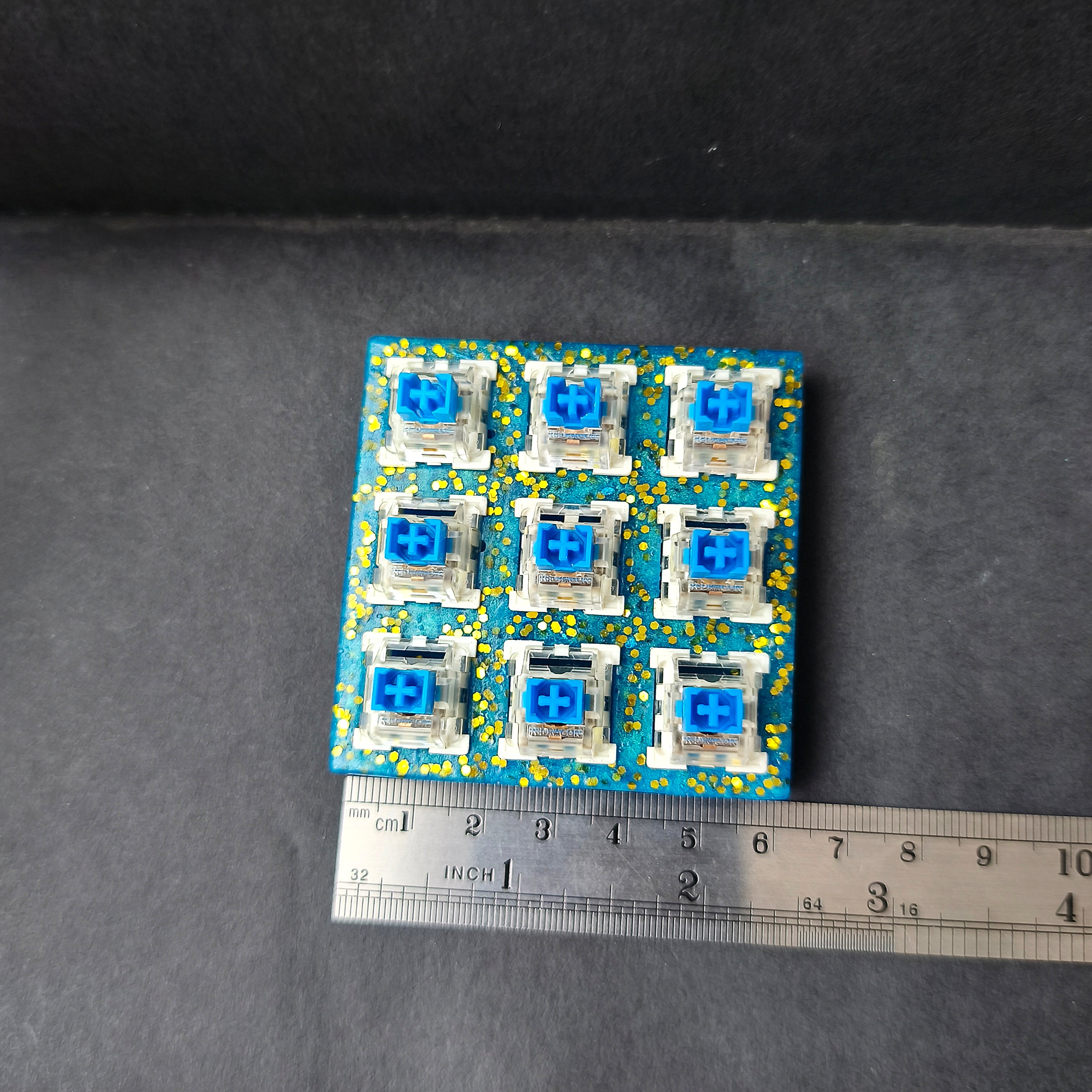 Clicker Antiestrés 9 espacios con switches