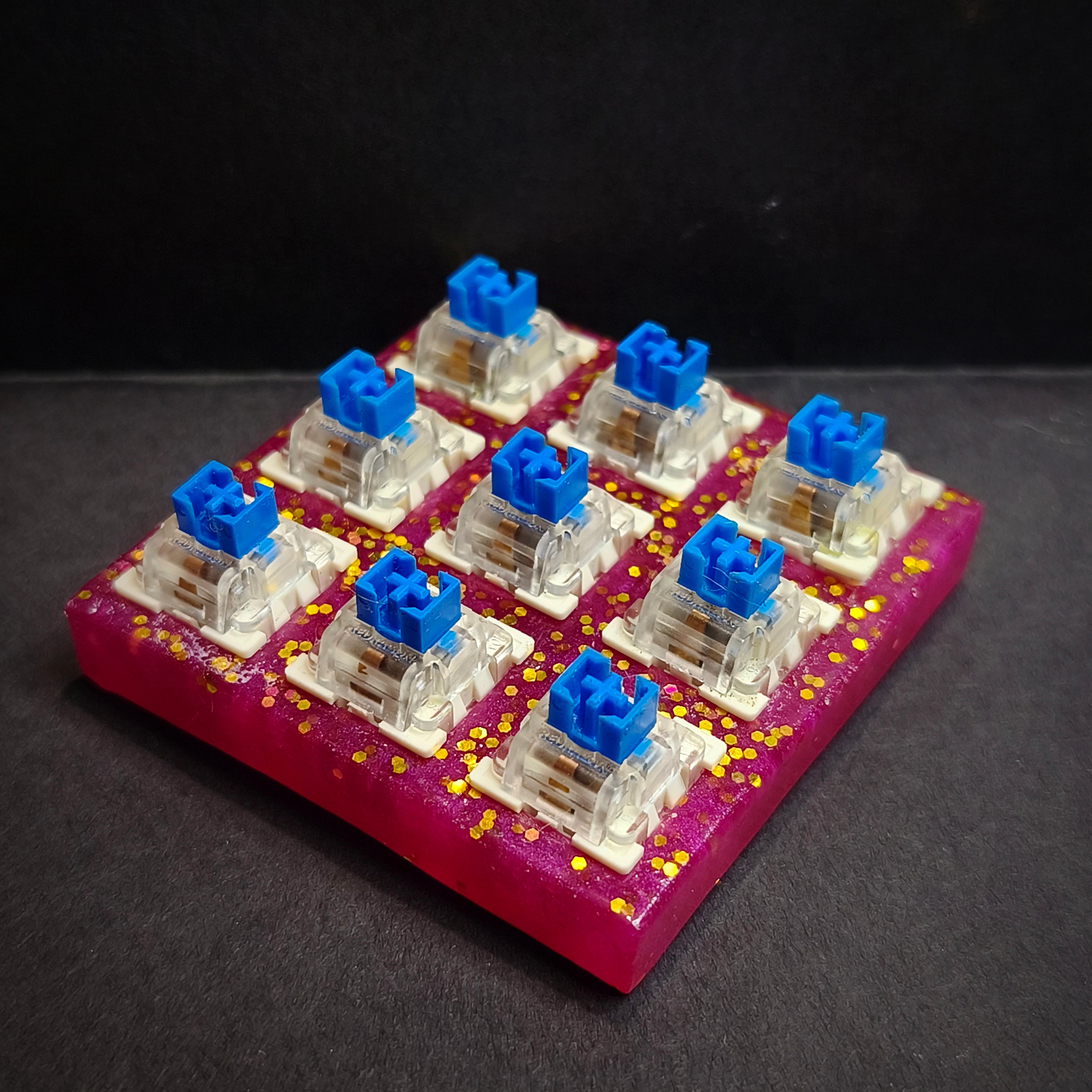Clicker Antiestrés 9 espacios con switches