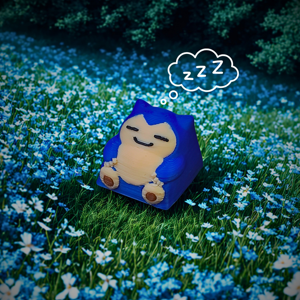 Snorlax · Keycap Artesanal