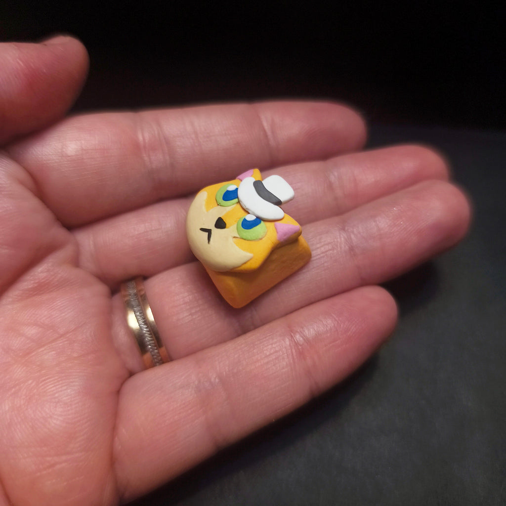 Colección Gatos de Studio Ghibli – Keycaps Artesanales