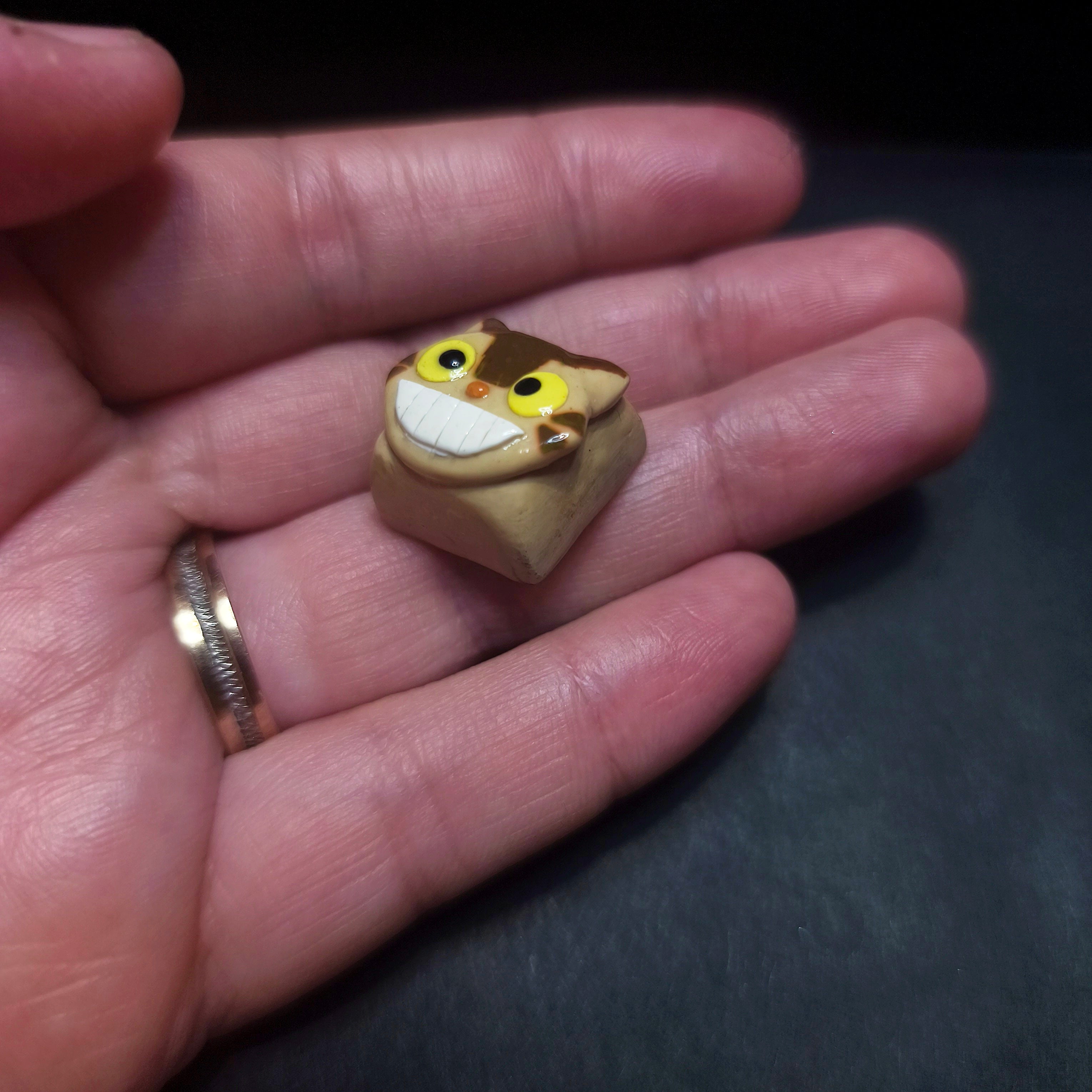 Colección Gatos de Studio Ghibli – Keycaps Artesanales