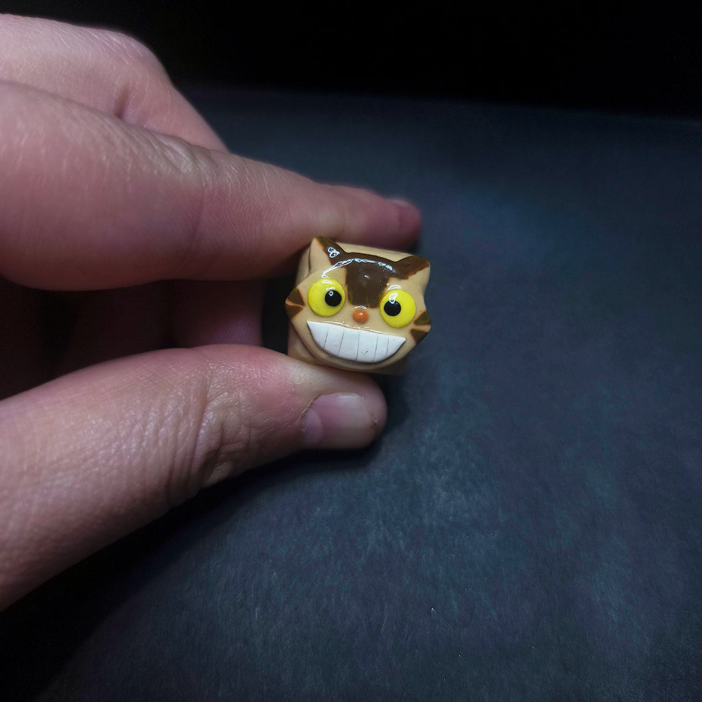 Colección Gatos de Studio Ghibli – Keycaps Artesanales
