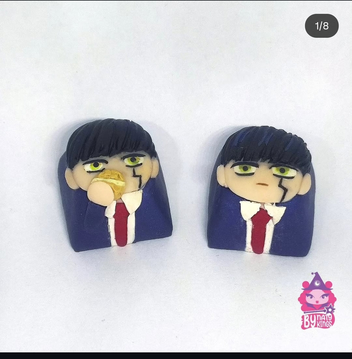 Tecla Custom Chibi 3D (Perfil Cherry)