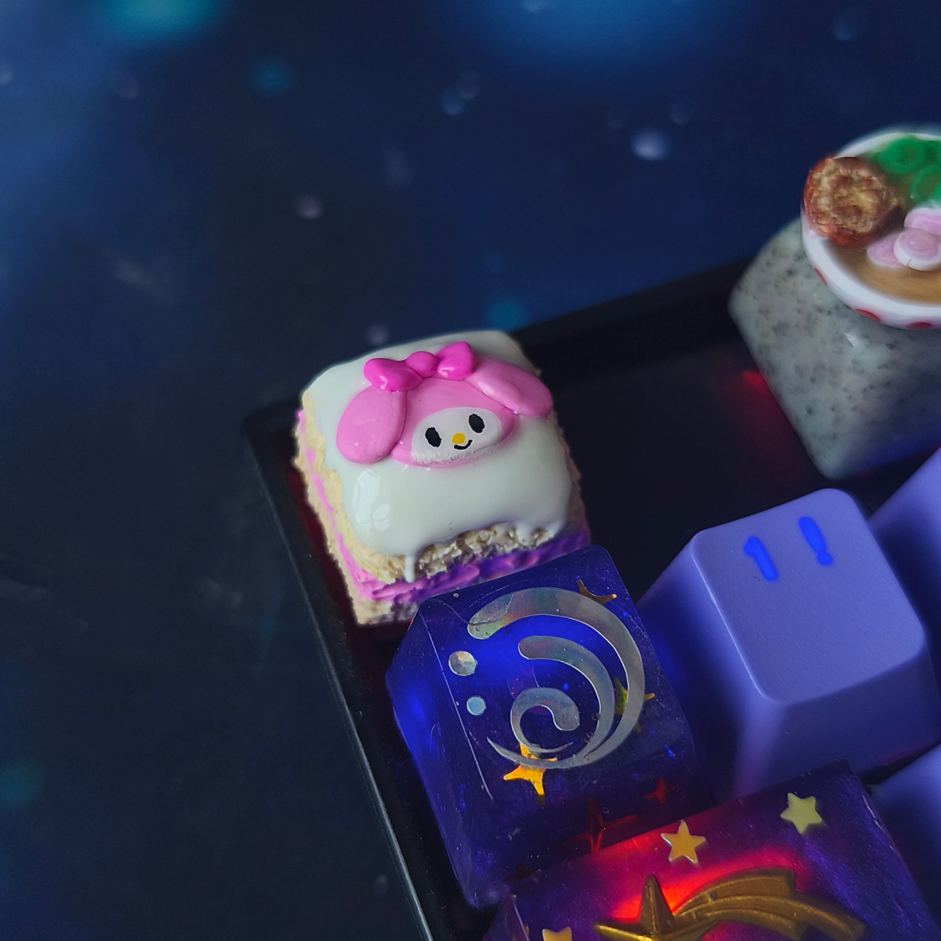 Strawberry Cake & My Melody Keycaps