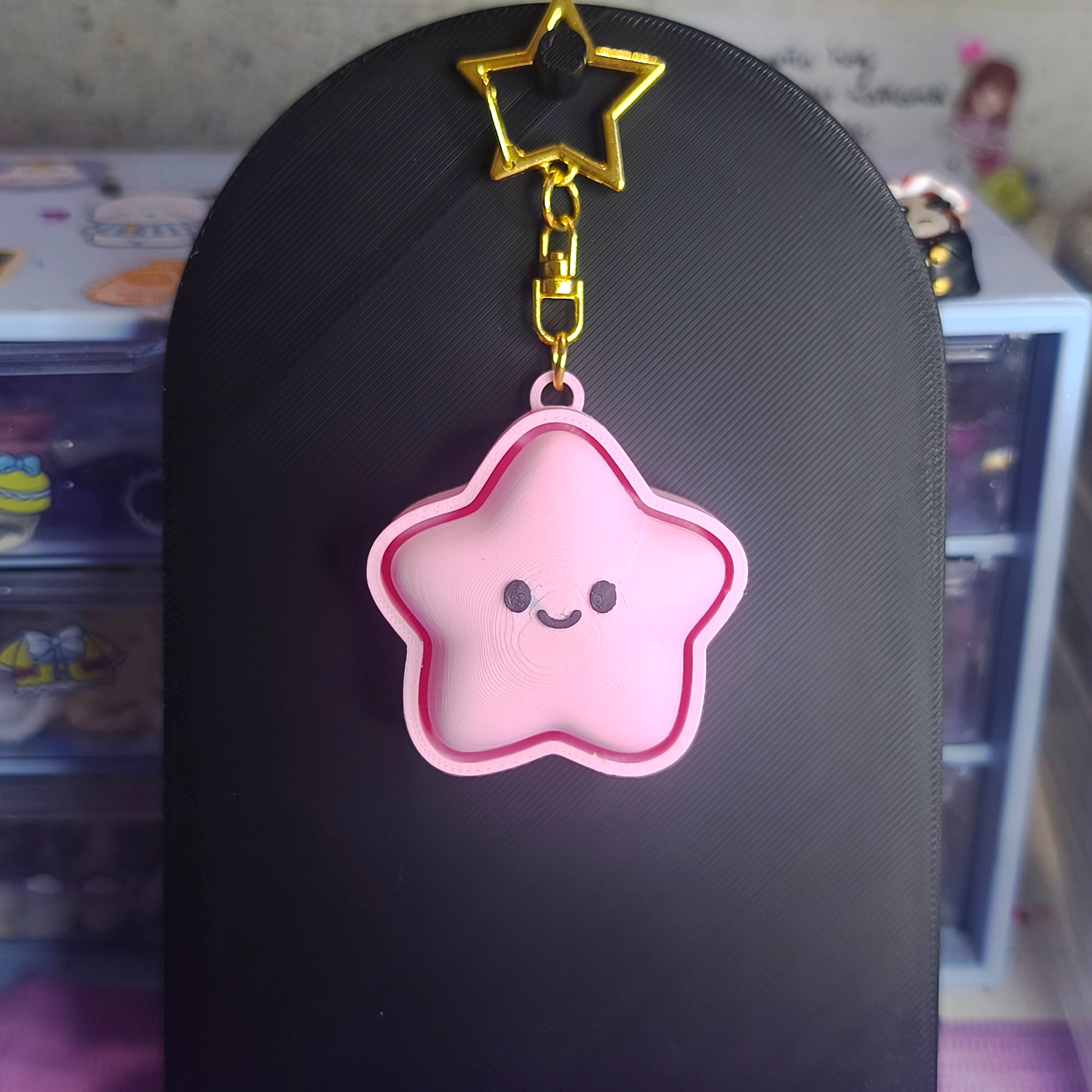 Estrellita clicker llavero