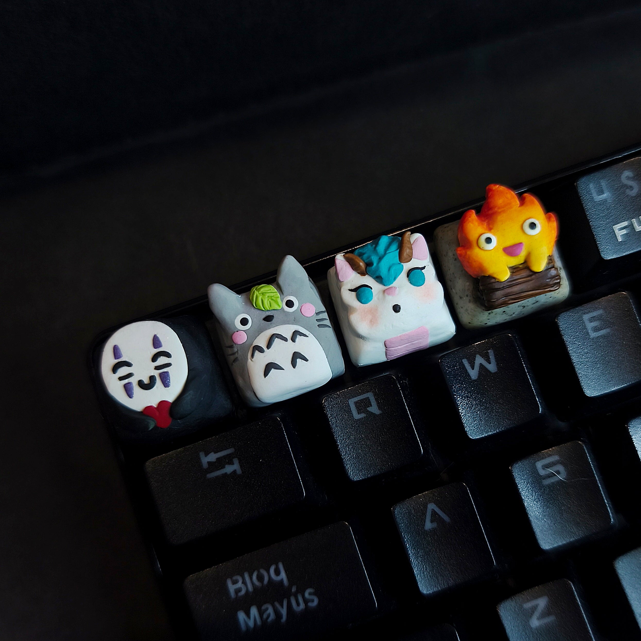 Ghibli Collection Vol. 2 - Sin cara, Totoro, Haku, Calcifer