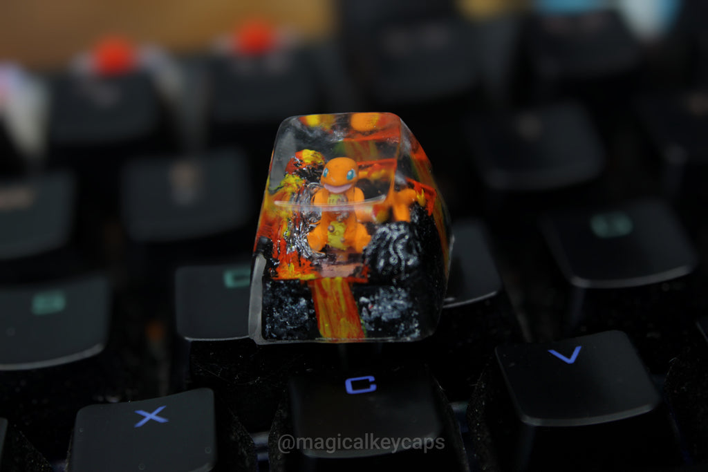 Charmander Diorama Keycap