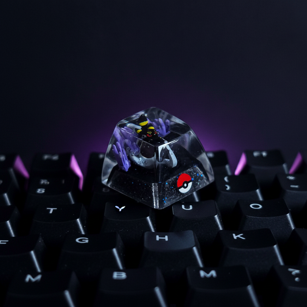 Umbreon Keycap - Estilo Premium Coleccionista